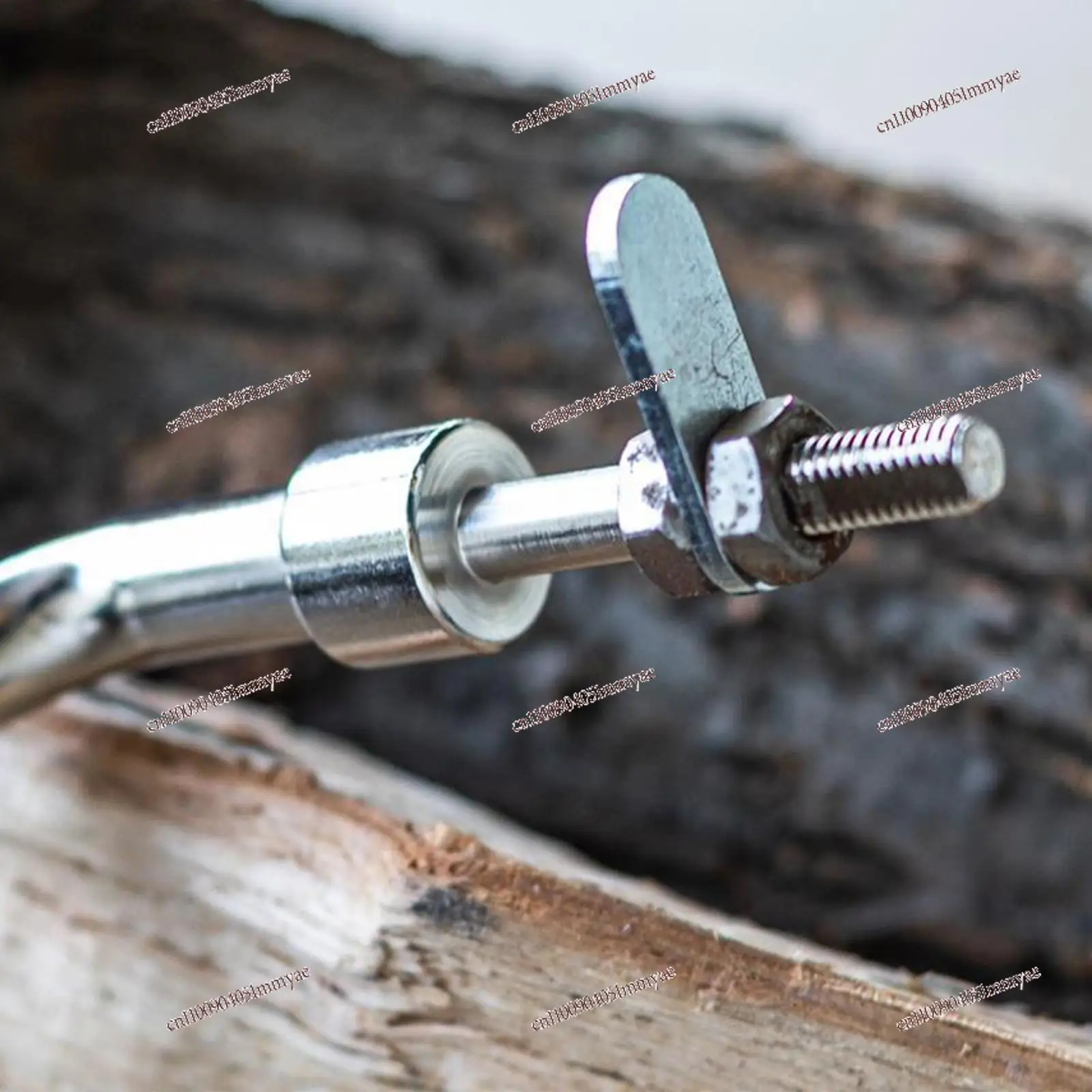 Stove Door Handle Replacement Iron Household Easy To Install Accessory Sturdy Fireplace Door Handle