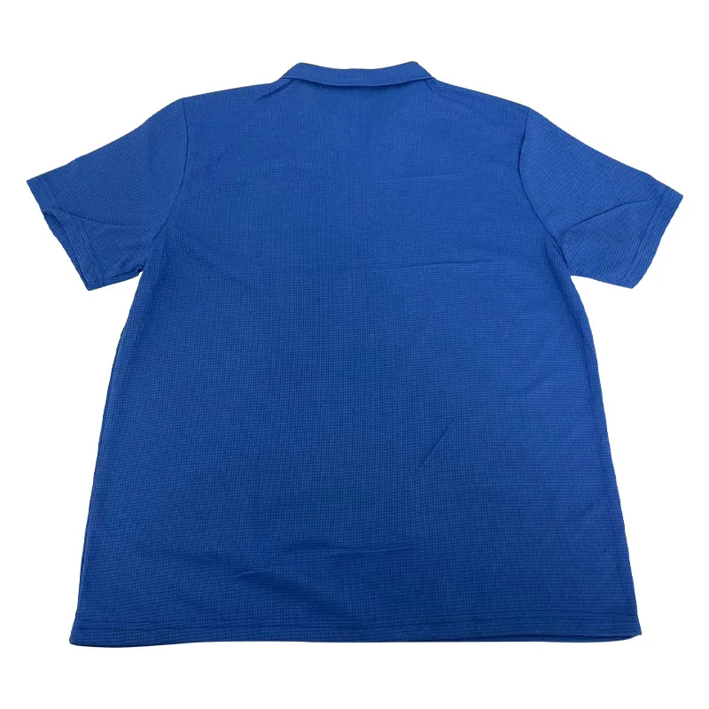 2024 Sommer neue Polo kragen Casual Fashion Herren bekleidung schwere Waffel Kurzarm einfarbig Casual vcollar polos hirt – Detail 19