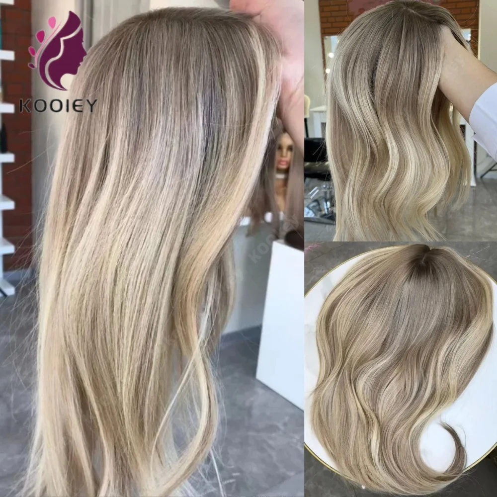 

Парик из натуральных волос, смешанный цвет: пепельно-русый и светло-коричневый, короткий волнистый боб, с кружевной передней частью 13x4 # 613 Бразильская натуральная волнистая кружевная парика-боб Wi