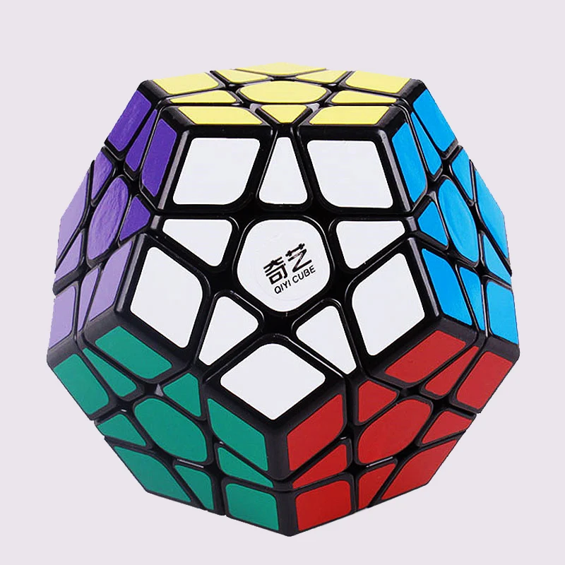 QIYI megaminx 3x3x3 Magic Speed 12 Side Cube Dodecahedron Puzzle Cubes Stickerless qytoys 3X3 megaminx Toys For Chiliren