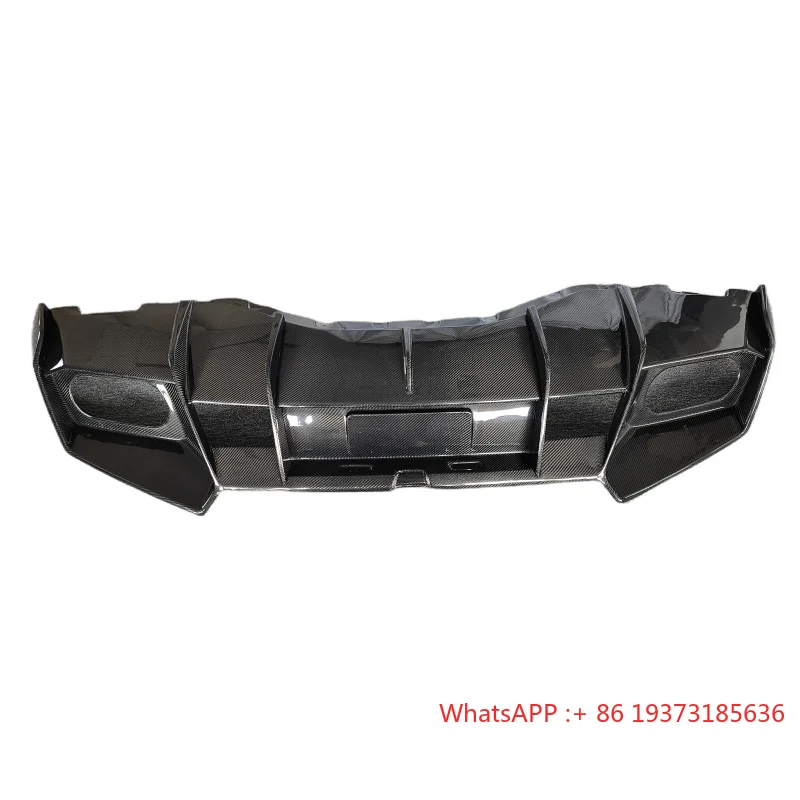 Used for Lamborghini Huracan LP610 Upgraded M-style Body Kit, Carbon Fiber Rear Lip Diffuser Body Kit