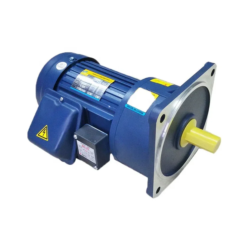 

Helical gear AC 1hp low rpm high torque small size 750w ac motor