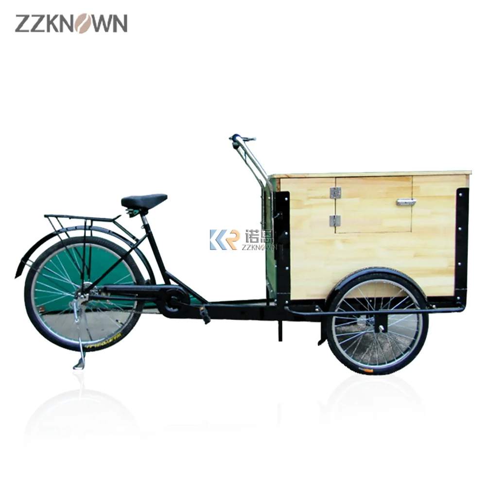 Hot Sale Mobile Business Coffee Bike Pedal 3 Wheel Tricycle for Food Sell