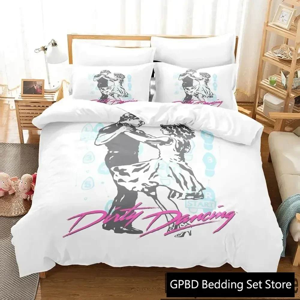 

3D Print Dirty Dancing Comfortable Duvet Quilt Cover Pillowcase Bedding Set Children Bedroom Decoration Home Textile