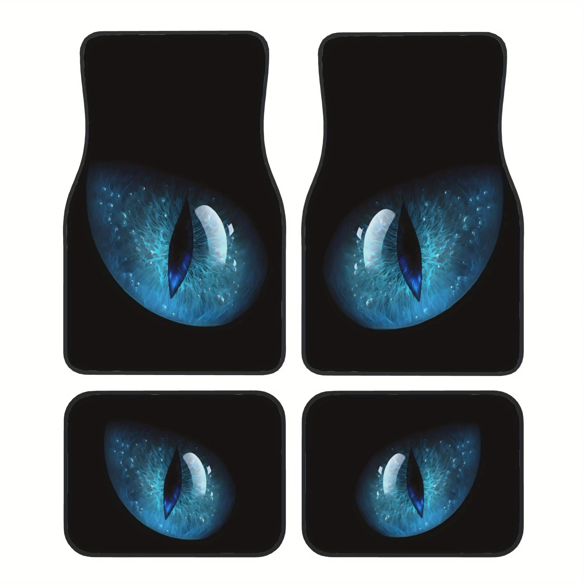 4pcs WB House Mother Of Dragons Dracarys Car Floor Mats - Detachable, Versatile, Minimalist Automotive Liners For Sedans, Cars,