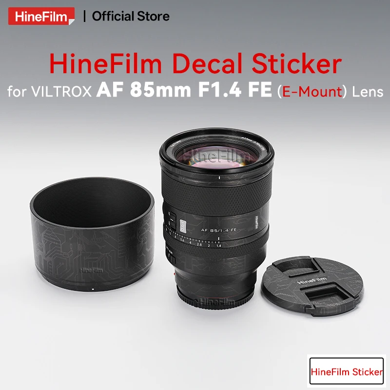 

Hinefilm Skin for Viltrox AF 85mm F1.4 Pro FE Mount Lens Skin for Viltrox AF85 F1.4 Pro Lens Sticker 85 1.4 Lens Wrap Cover