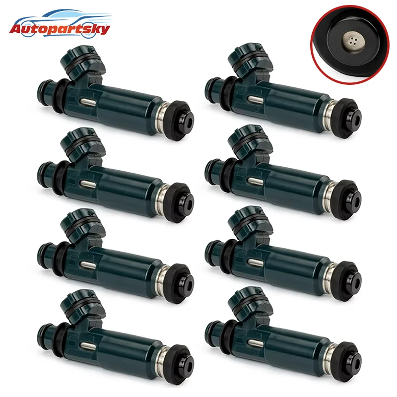 

8 шт. топливные форсунки 23250-50040 для Toyota для Land Cruiser Tundra для Lexus GX470 LX470 4,7 л 23209-50040 2320950040 2325050040