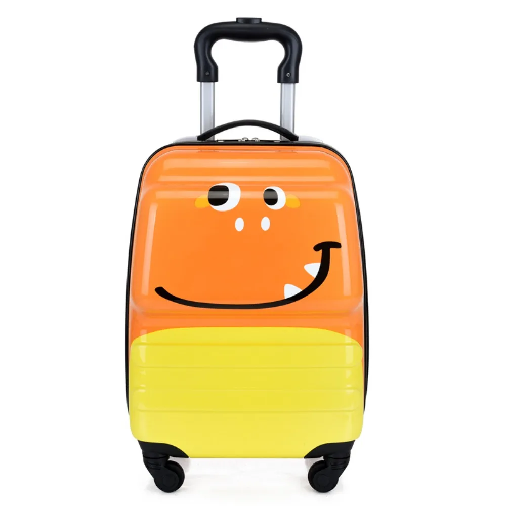 4 Wielen Abs + Pc 18 Inch Reiskoffer Waterdicht Cartoon Trolley Bagage Draagbare 3d Instappen