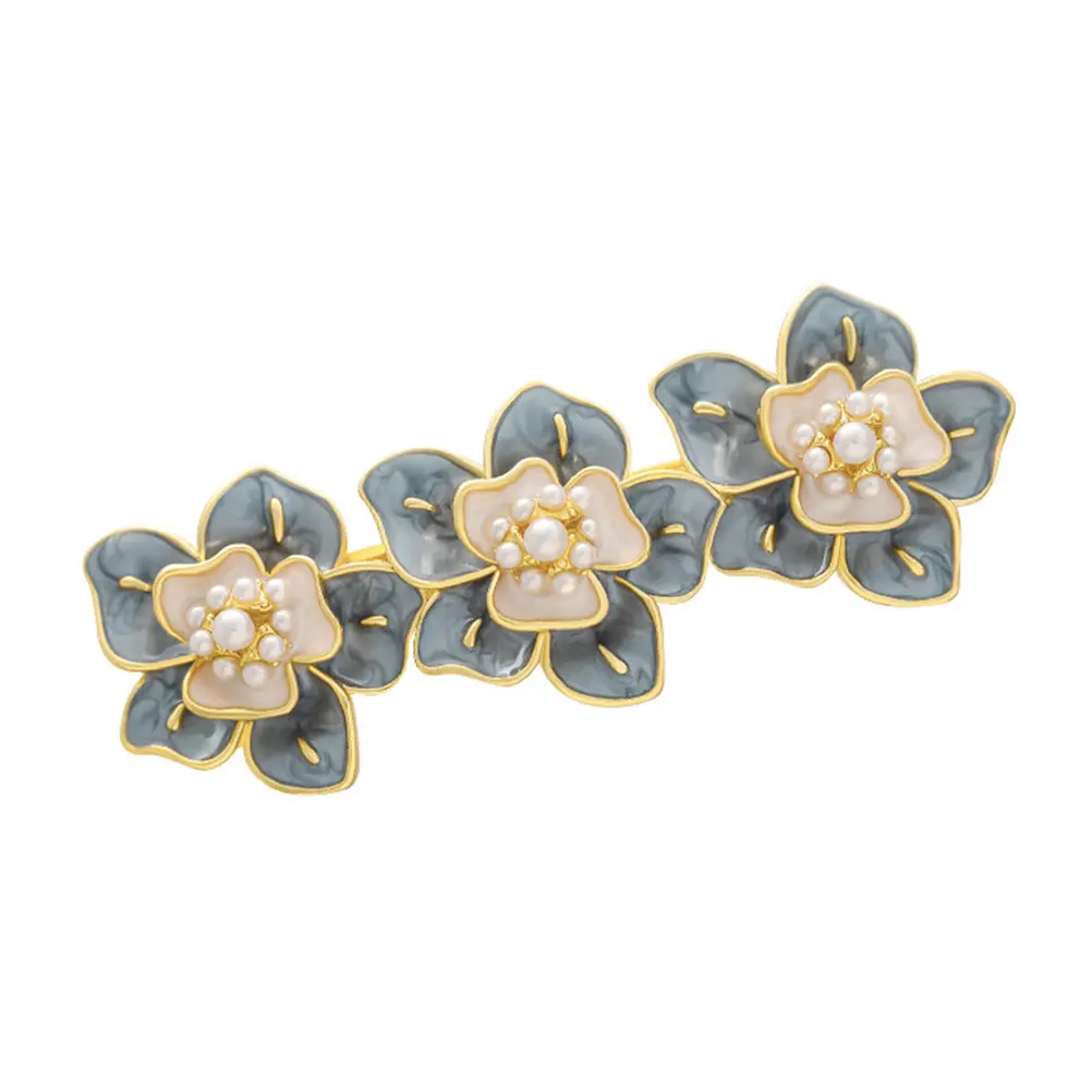 

1Pcs High Quality Daisy Hair Clip Alloy Barrette for Women Fashion Hairpin Comfortable Wear Headdress for Wedding Party Daily