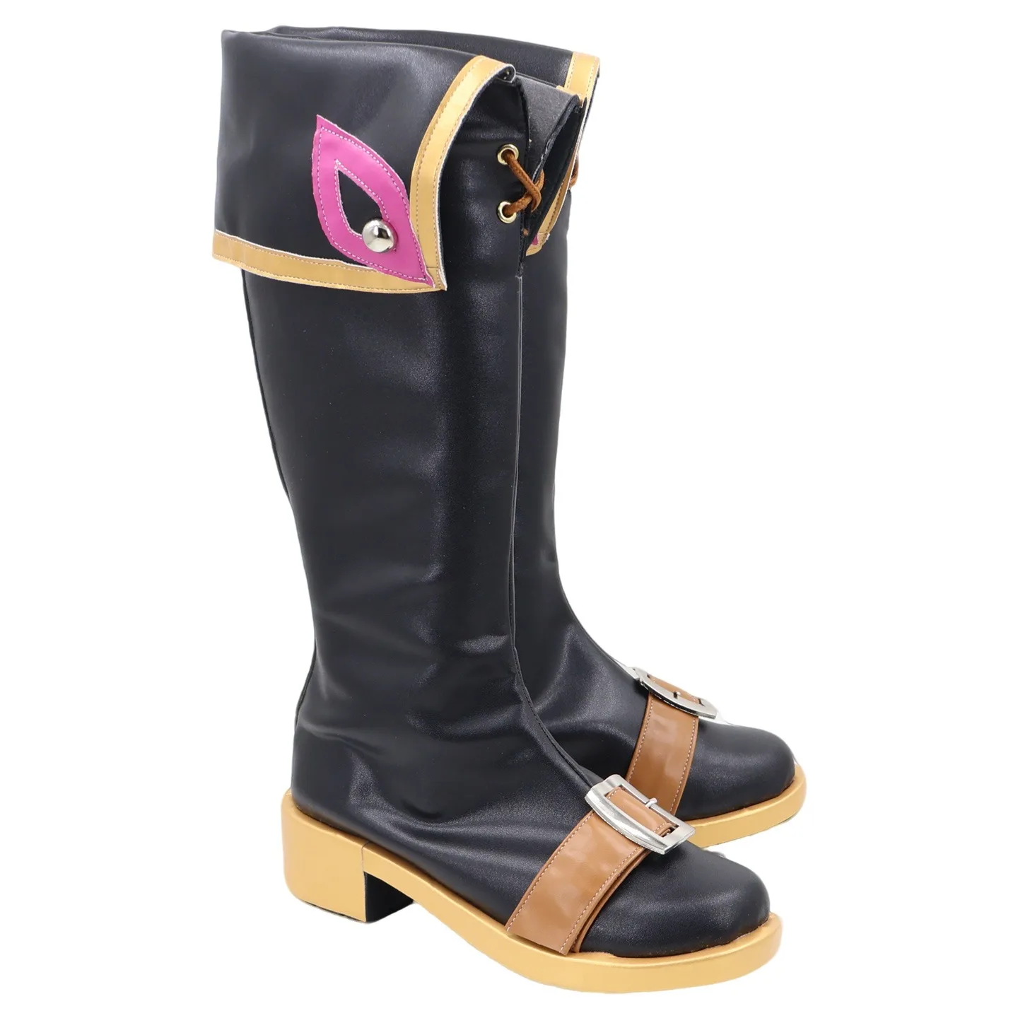 لعبة OW Kiriko أحذية كوسبلاي إكسسوارات أنيمي دعائم تنكرية للهالوين أحذية كرنفال أحذية PU مصنوعة حسب الطلب #4