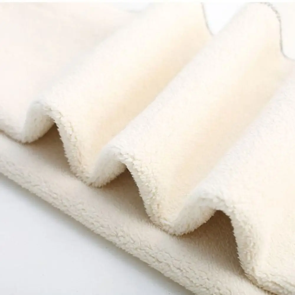 นุ่มความร้อนขนแกะเรียงรายLeggingsปุยเอวสูงแคชเมียร์Lambskinผู้หญิงLeggingsผู้หญิง