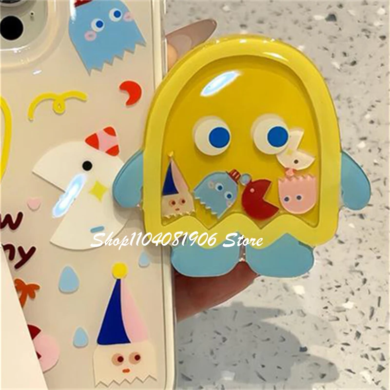 Coreano Carino Shake Cartoon Grip Tok Griptok Staffa per IPhone 16 15 13 Accessori per telefoni Samsung Supporto Anello di supporto Supporto Regalo