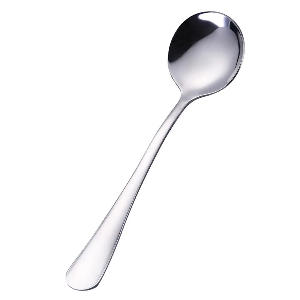 

Stainless Steel Stainless Steel Soup Spoons Stirring Spoon Mirror Polished Coffee Stirring Spoon Home Restaurant Hotel