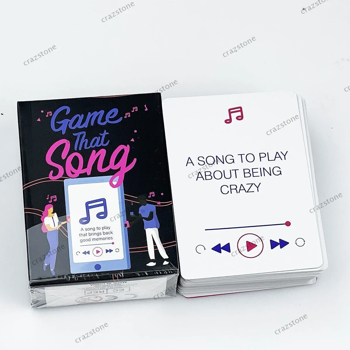 Que jogo de cartas musicais divertido de músicas para adultos e adolescentes - competir para tocar a música