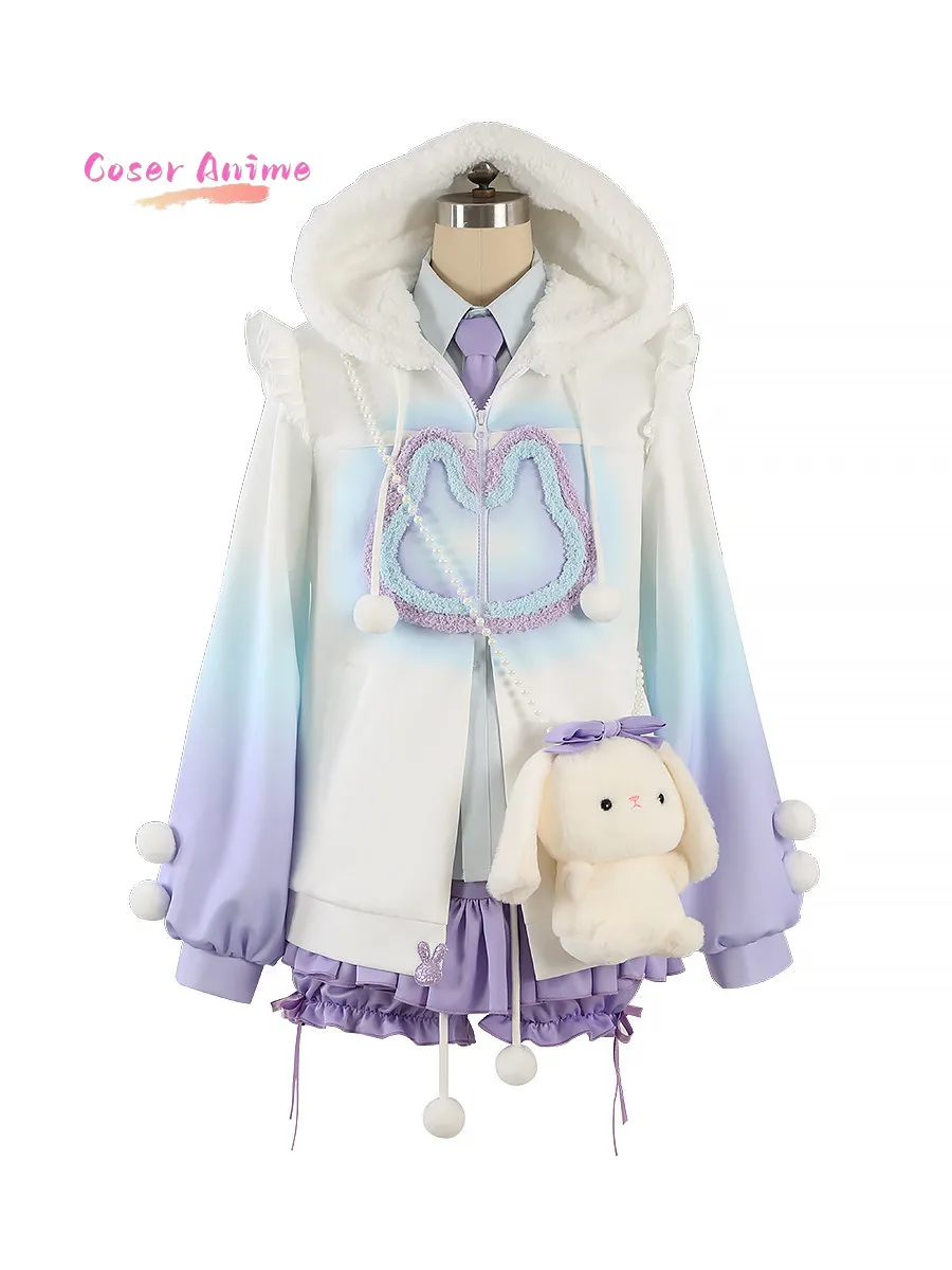 Game Link Click Qiao Ling Cosplay Costume Uniform Halloween Carnival Party Christmas Play Role Clothes Clothing