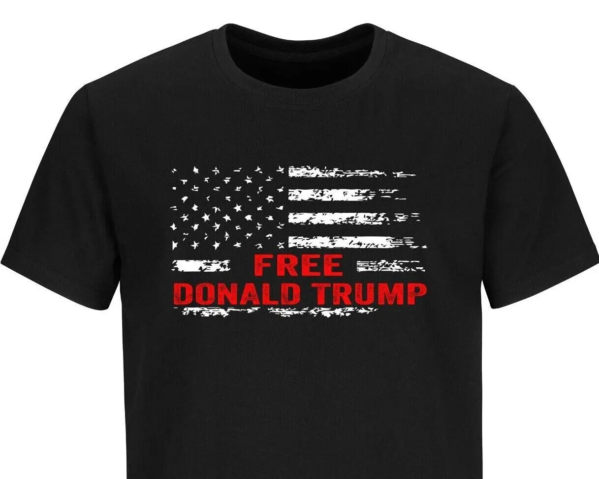 

Free Trump 2024 Trump Supporter T-shirt Trump Arrest Political T-shirt