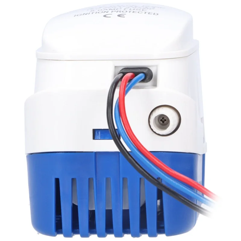 Bilge Submersible Pump Electric Automatic Water ABS Accessory For Drainage Boat Power DC12V/24V 600GPH/750GPH/1100GPH