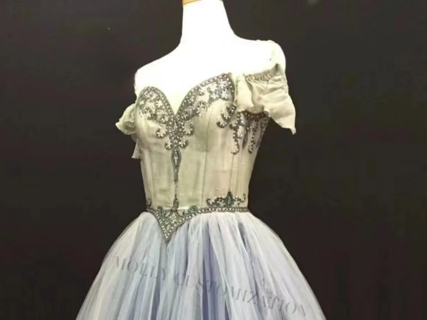 New Ballet Giselle Unstoppable Daughter Professional Performance Competition Dance Long Veil Dress Available