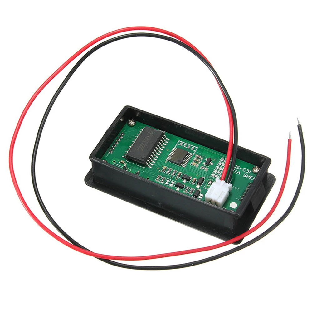 Indicateur de capacité de niveau de charge de batterie au lithium LCD, voltmètre numérique, testeur LED, affichage du voltmètre, 7-100V