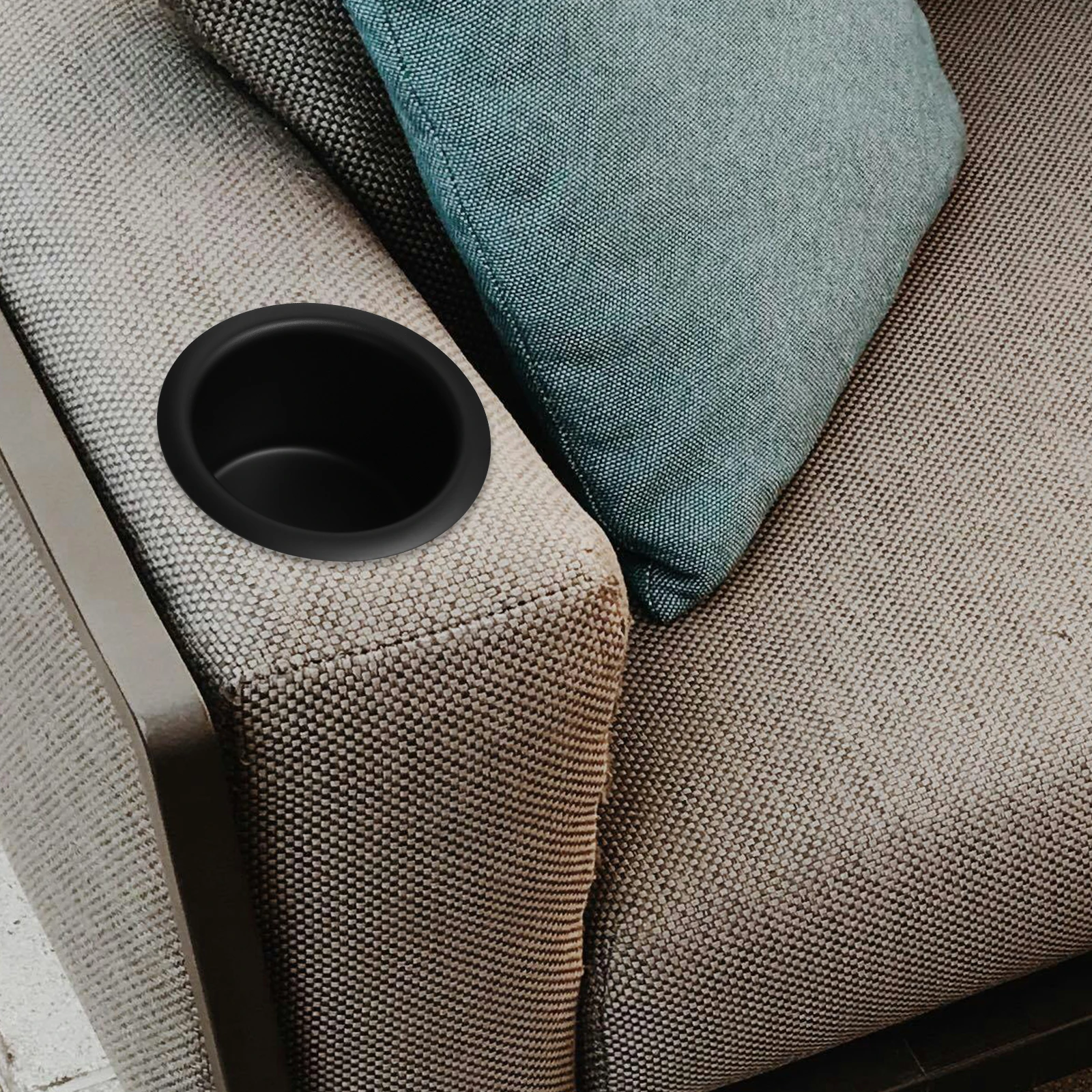 

Автомобильный подстаканник, серебряная алюминиевая подставка для напитков для дивана, яхты, дивана, бутылки с водой St, многофункциональные вставки, кресло для хранения H