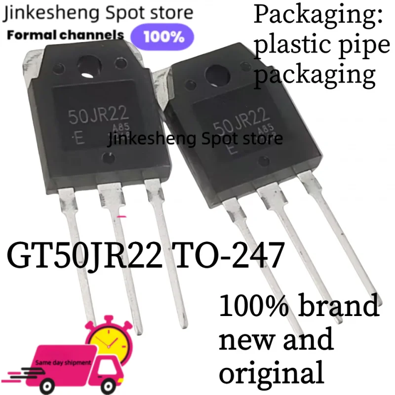 

10PCS 100% New Imported Original GT50JR22 50JR22 TO-247 IGBT Power Transistor 50A 600VNEW