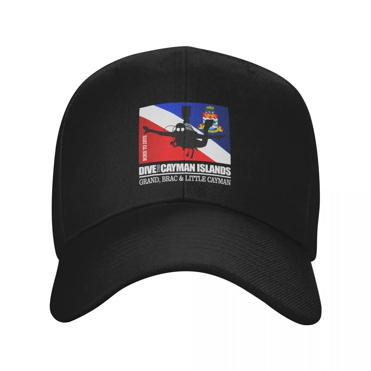 

Dive The Cayman Islands (DF2) Baseball Cap Golf Cap luxury woman cap fishing hat Hat Luxury Brand Caps For Women Men's