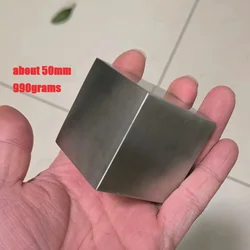 304 stainless steel solid cube block simple polishing block Paperweight base
