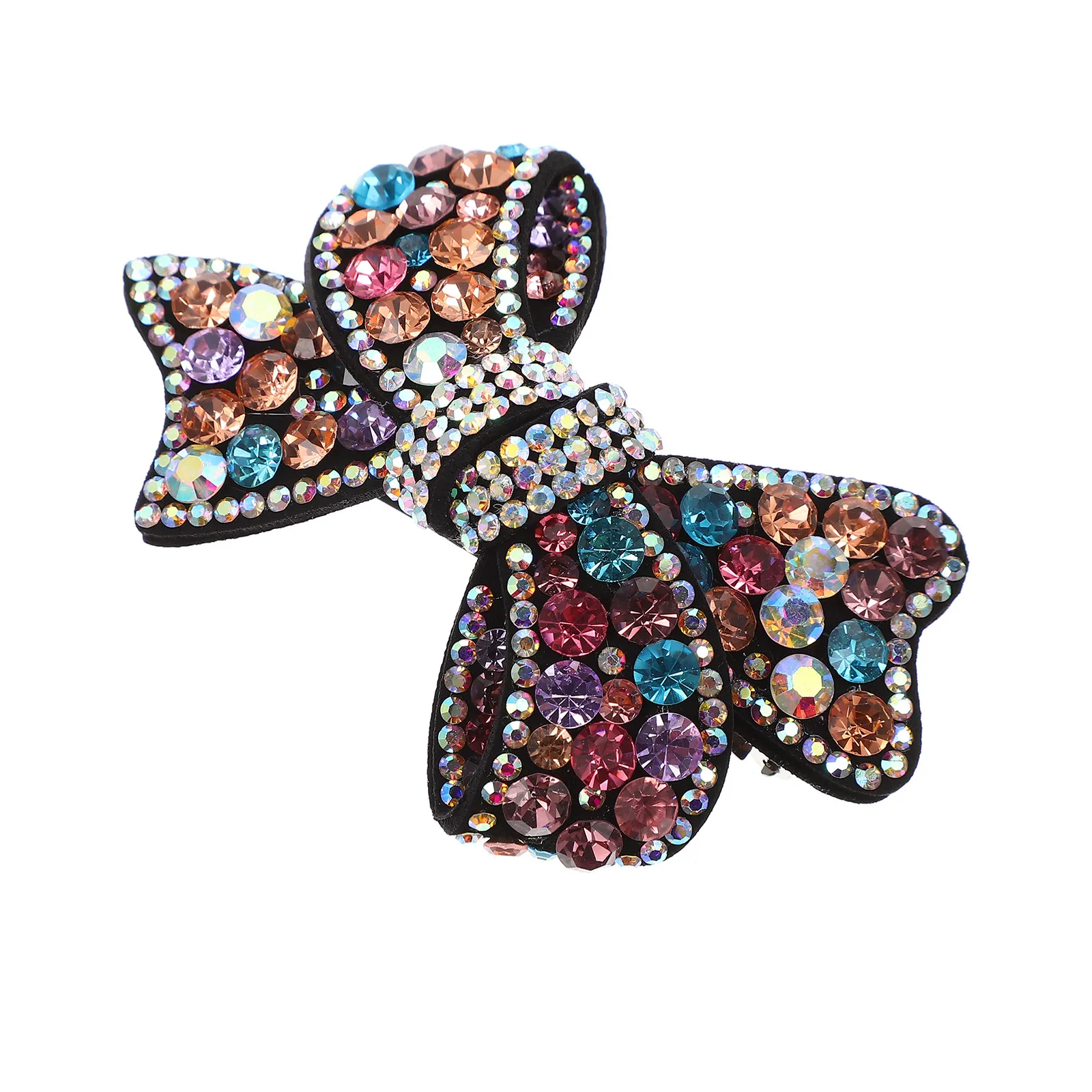 

Elegant Rhinestone Hair Claw Clip Delicate Bow Spring Barrette for Women Fashionable Hair Accessories Suitable for Daily Work