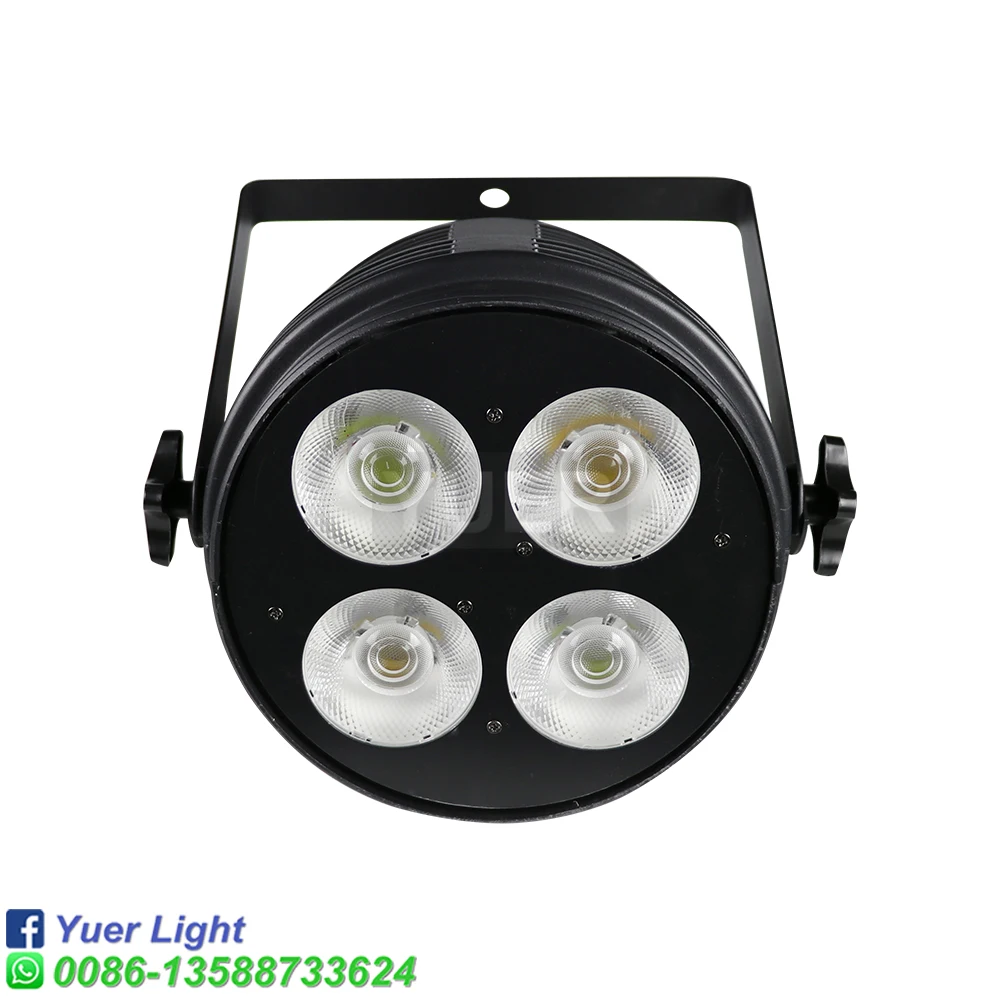 2022 NEW MINI COB 4X50W Par Light DMX512 4/8CH Strobe Effect Light DJ Dicso Stage Wedding Bar Dance Floor Indoor Music Party