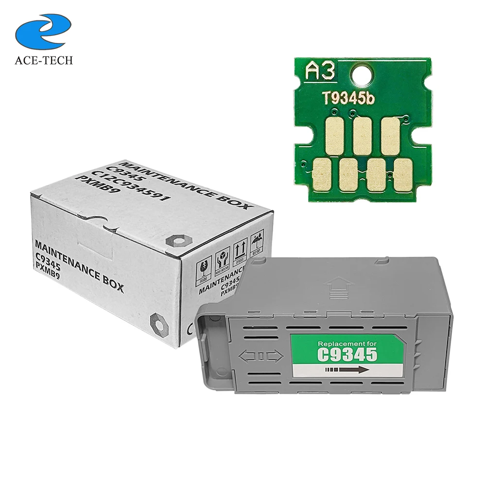 

Maintenance box Chip C9345 Waste Ink box For Epson L6578 L6558 L8050 L8058 L18058 L15150 L15158 15160 L15168 L8168 Chip Resetter