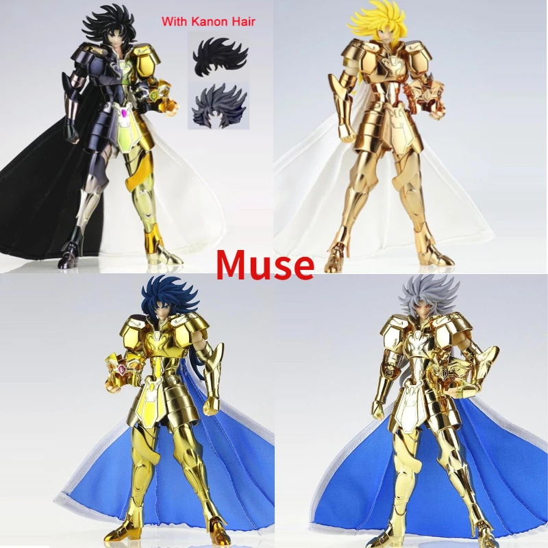 

In Stock JM.MST Saint Seiya Myth Cloth EXM/EX Metal Gemini Saga Kanon 24K Legend/Bicolor Gold Knights of Zodiac Action FigureToy