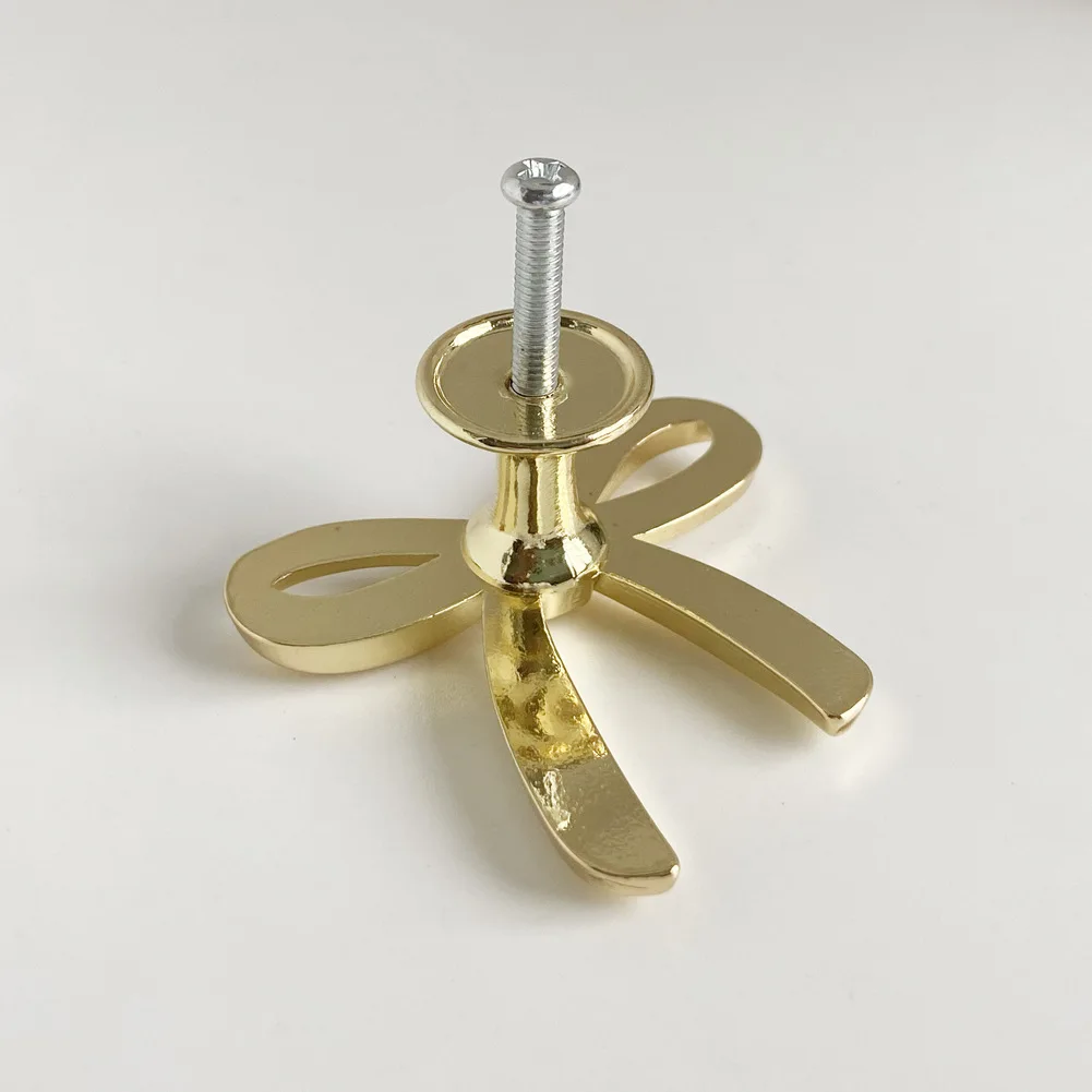 

Винтажные декоративные ручки-бантики из цинкового сплава для мебели, фурнитура для обновления мебели, декоративные ручки для ящиков