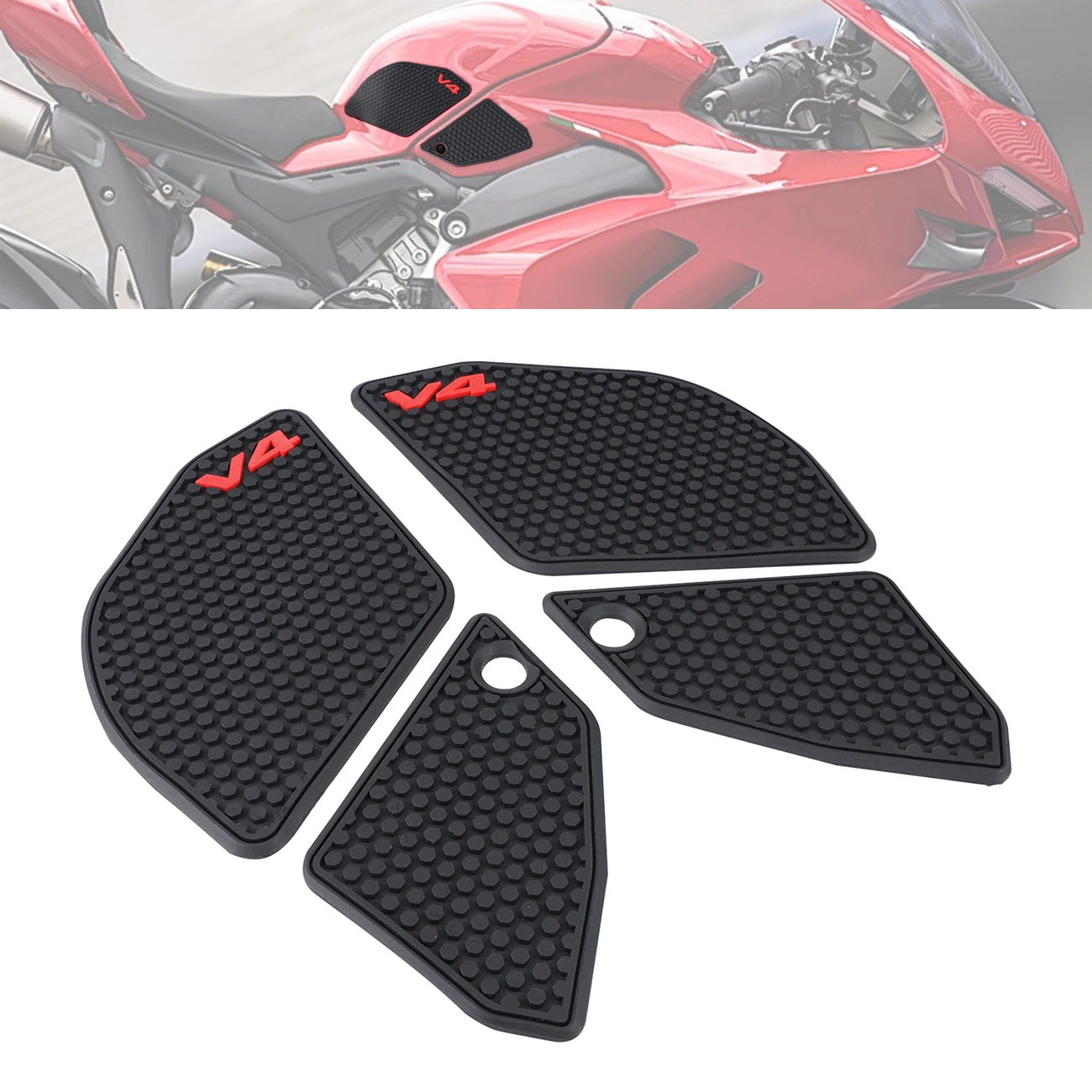 

Резиновые накладки на колено для мотоциклов Ducati Panigale V4/SP2 Panigale V4/S