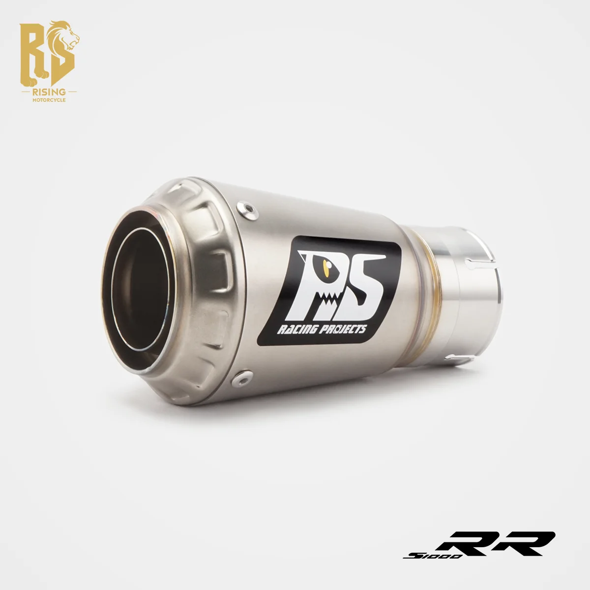 

For BMW S1000R S1000RR 2019-2025 Slip-On Short Straight Exhaust High Flow Deep Sporty Sound Direct Bolt-On Perfect Fit