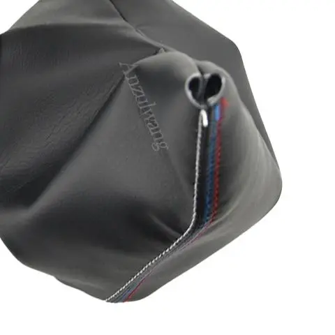 Black Leather Manual Shift Boot & Handbrake Gaiter for BMW 3‑Series E36 E46 M3 Car Styling