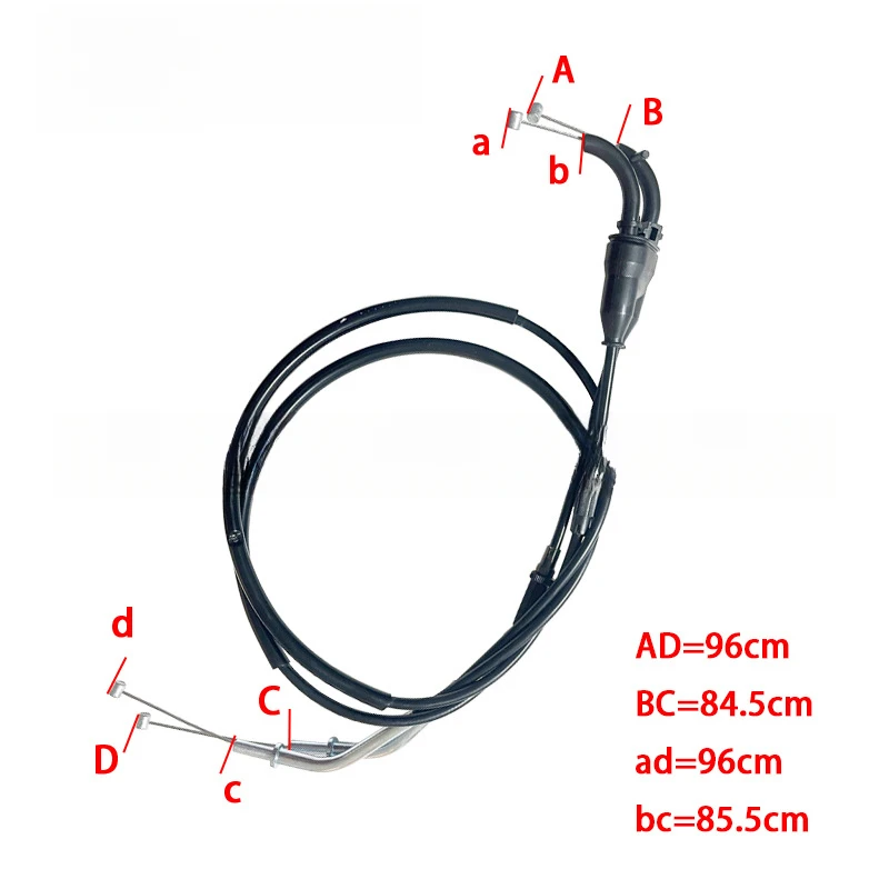 

Motorcycle Modification Accessories Steel Wire Throttle Control Cable Suitable for KawasakiZX-10R 2008-2010