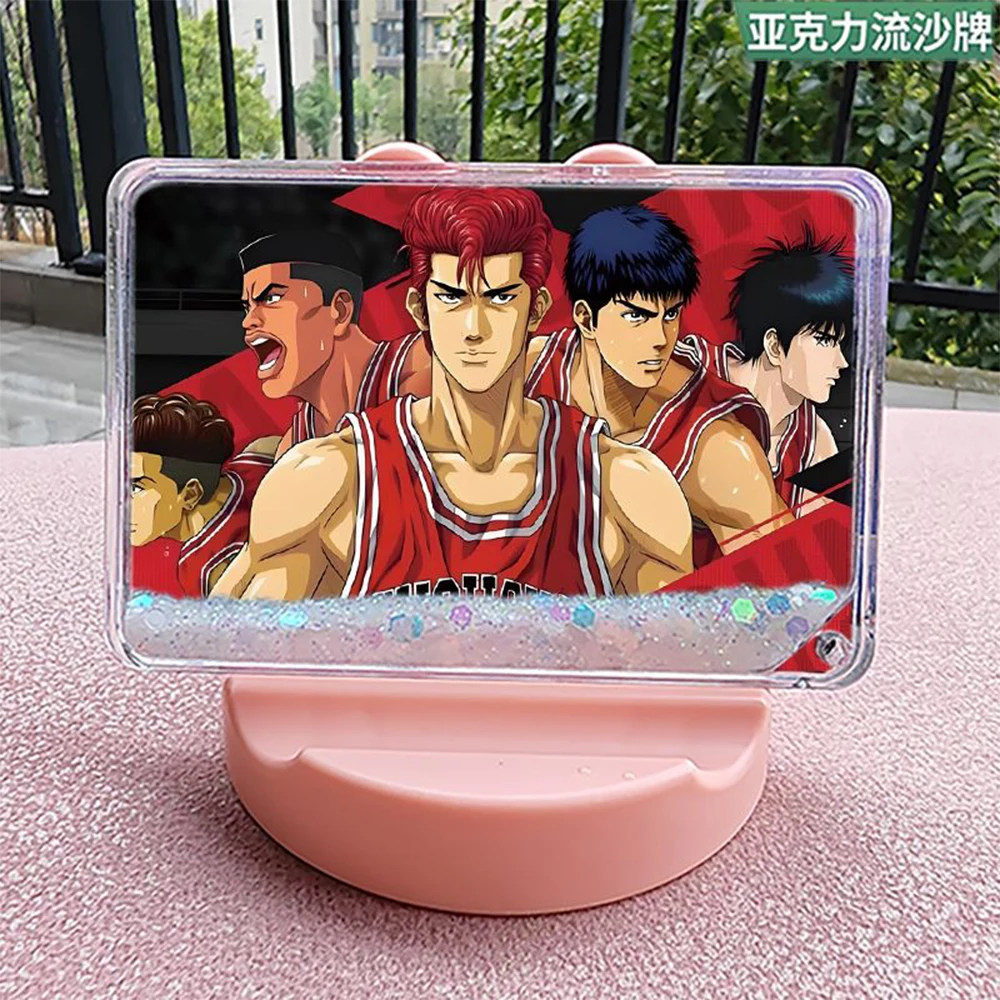 Slam Dunk DIY White quicksand card bricks Sakuragi Hanamichi Haruko Akagi Anime boy table ornaments holidays Akagi Takenori