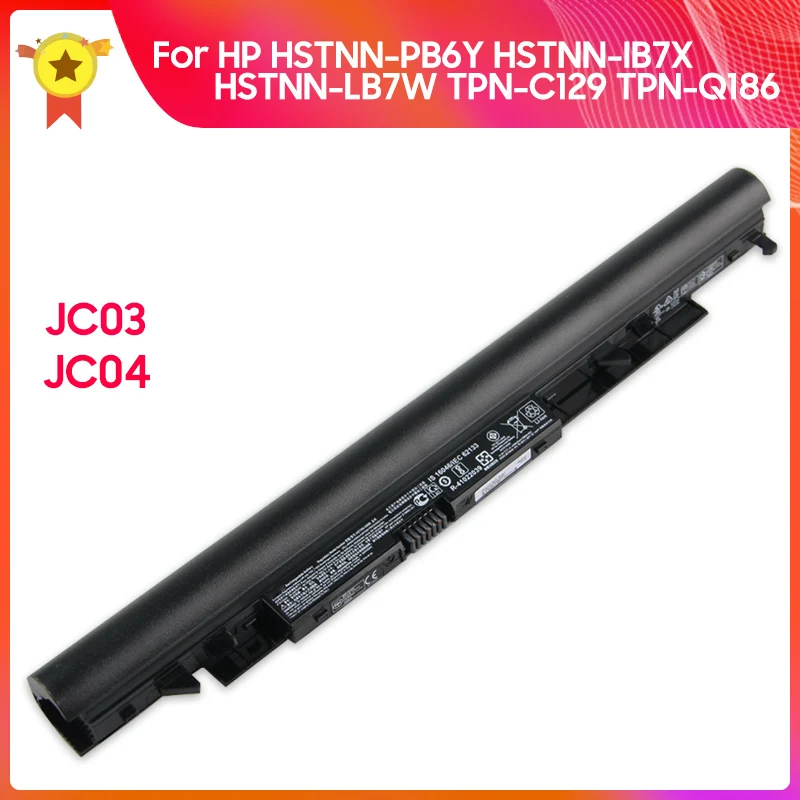 

Replacement Battery JC03 JC04 TPN-Q186 for HP ProBook 450 G2 HSTNN-PB6Y HSTNN-IB7X HSTNN-LB7W TPN-C129 15-BS series 2700mAh