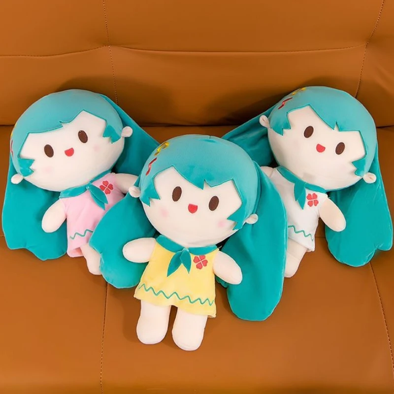 لطيف هاتسون ميكو أفخم دمية الفتاة غرفة النوم رفيق هاتسون ميكو الحيوانات المحشوة أفخم دمية لعبة هدية عيد ميلاد للأطفال