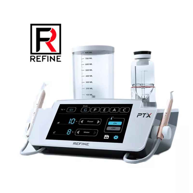 

Refine PTX Dental Scaler Combines Ultrasound Scaler and Air Polishing Scaler Ultrasonic Periodontal Surgery and Air Polisher