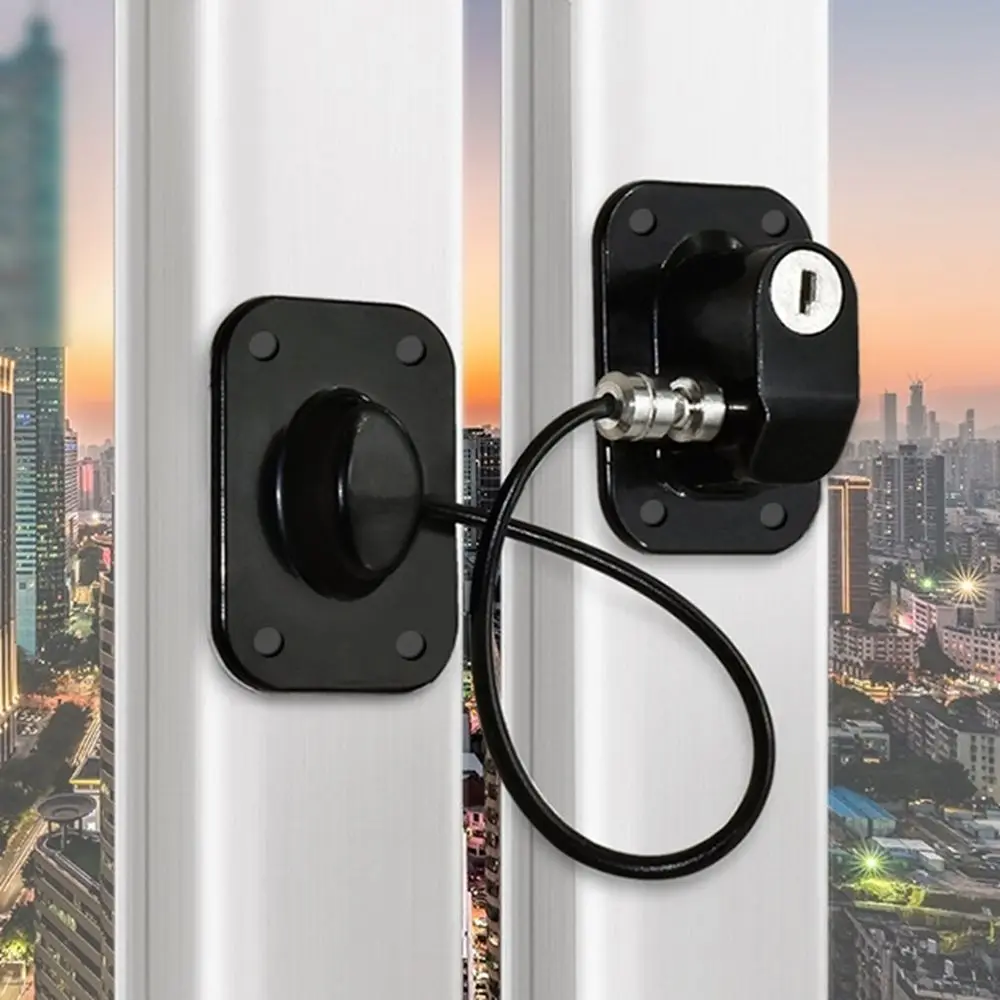 4-Wheel Punch-free Refrigerator Drawer Door Cabinet Protection-Children Code Lock Padlock Smart Lock Number Locks