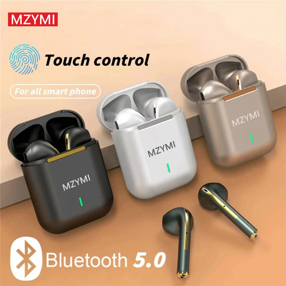 Auricolari Bluetooth MZYMI auricolari True Wireless In-Ear J18 cuffie sport impermeabili In Ear cuffie da gioco Hifi per telefono/PC