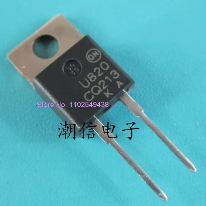 

10PCS/LOT U820 MUR820 8A 200V in stock