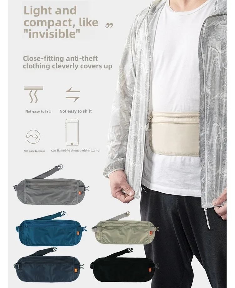 

Персональная безопасность, документы, путешествия за границу, кошелек, сумка для паспорта, тонкая сумка для денег для мобильного телефона, дорожная безопасность