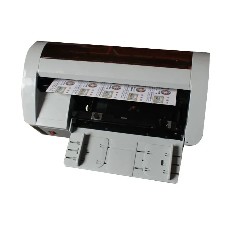 Desktop Semi-Automatic Business Card Cutting Machine 220V/80W Electric Cutting Card Anti-cutting Oblique Self-grinding 220V