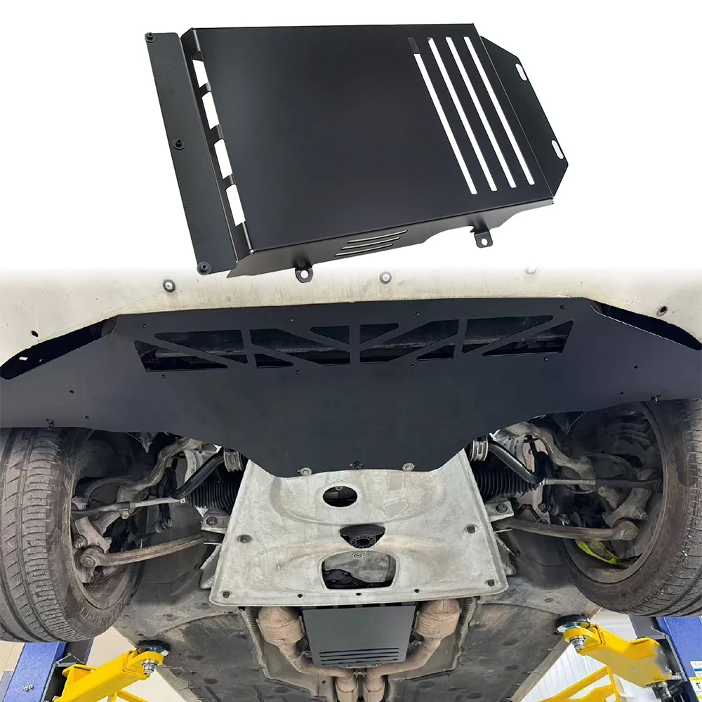 For BMW E90 E92 E93 M3 2008-2013 Transmission Skid Plate Aluminum Alloy Gearbox Guard Under Tray Shield Panel