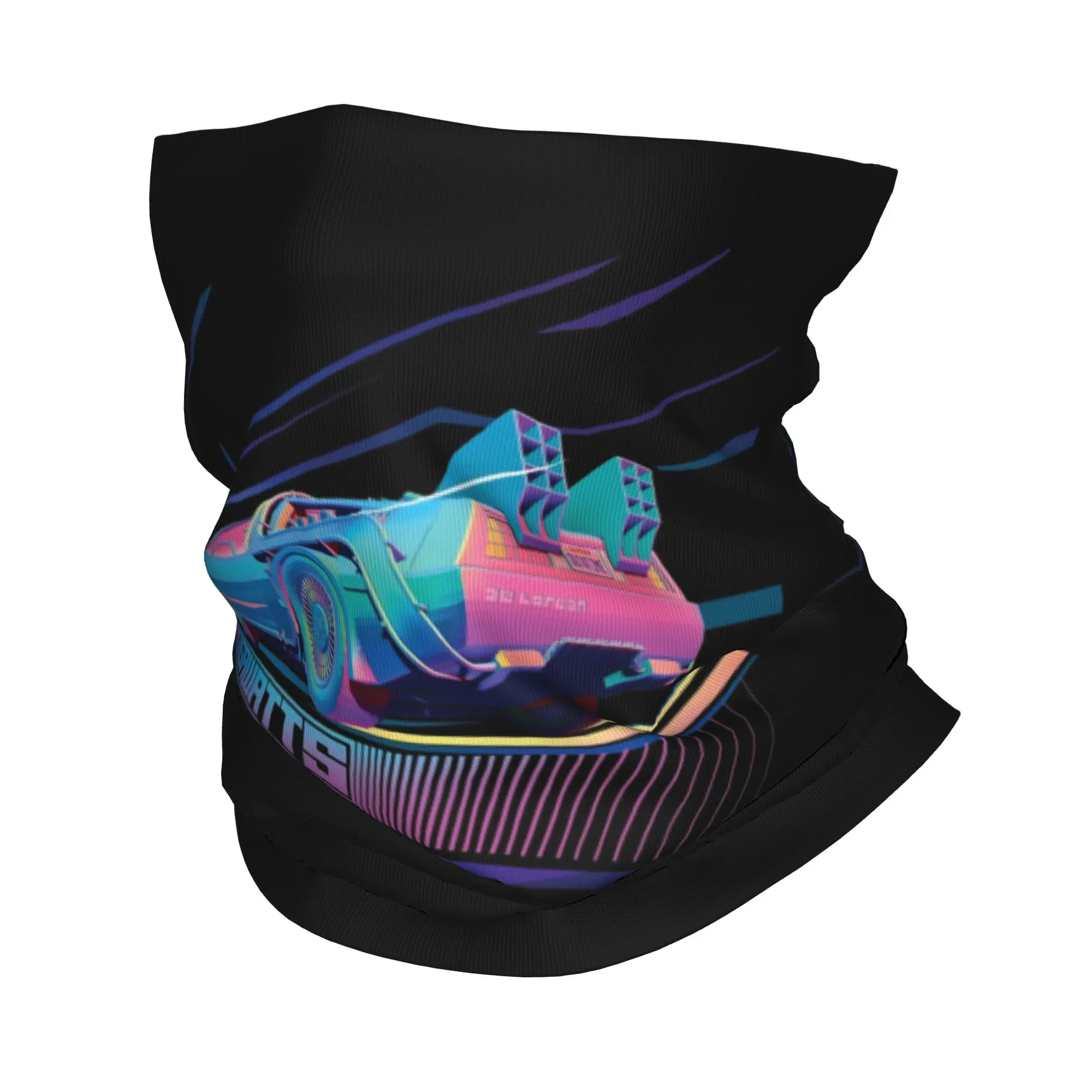 Back To The Future Bandana Winter Neck Warmer Women Windproof Wrap Face Scarf for Hiking Gigawatts Gaiter Headband