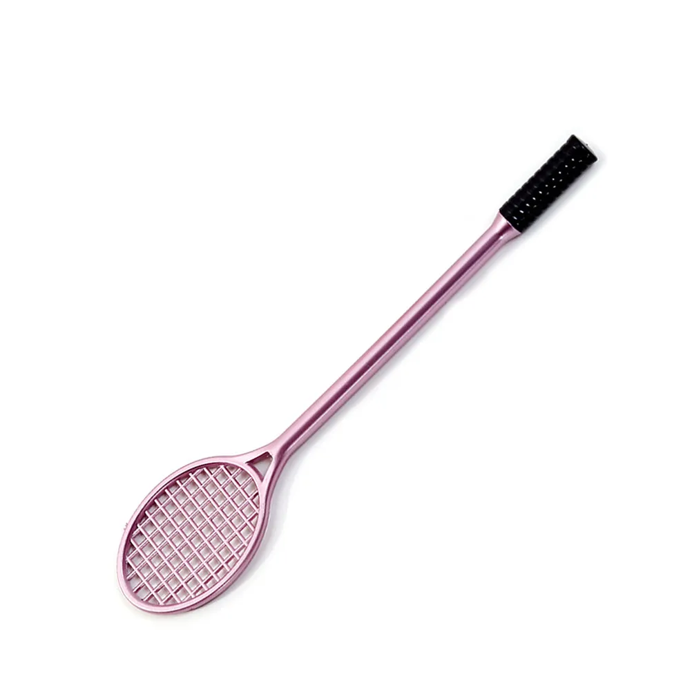 

Adorable Badminton Racket Shaped Gel Pens 0.5mm Fine Point Black Ink for Writing Drawing Marking Blessing Cards Office School