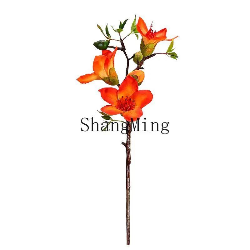

DSA twig simulation kapok Panzhihua high-end floral soft decoration landscaping decoration