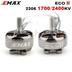 4PCS Newest Emax ECO II Series 2306 1700KV 1900KV 2400KV 3-6S Lipo 5-5.5inch Propeller Brushless Motor for RC Drone FPV Racing